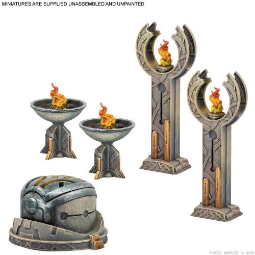 Marvel Crisis Protocol Battle for Asgard Terrain Pack